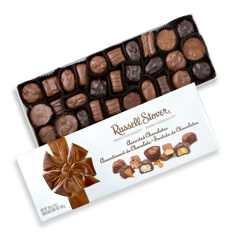 Chocolate Russell Stover | Assorted Chocolates, 16 Oz. Box