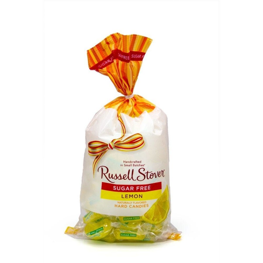 Chocolate Russell Stover | Sugar Free Lemon Hard Candies, 12 Oz. Bag