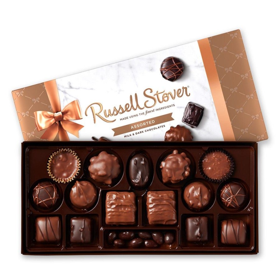 Chocolate Russell Stover | Assorted Chocolates, 9.4 Oz. Box