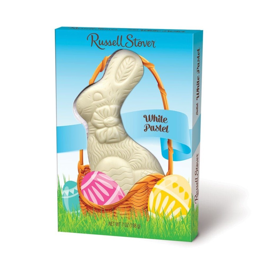 Easter Russell Stover | White Fudge Rabbit, 7 Oz.