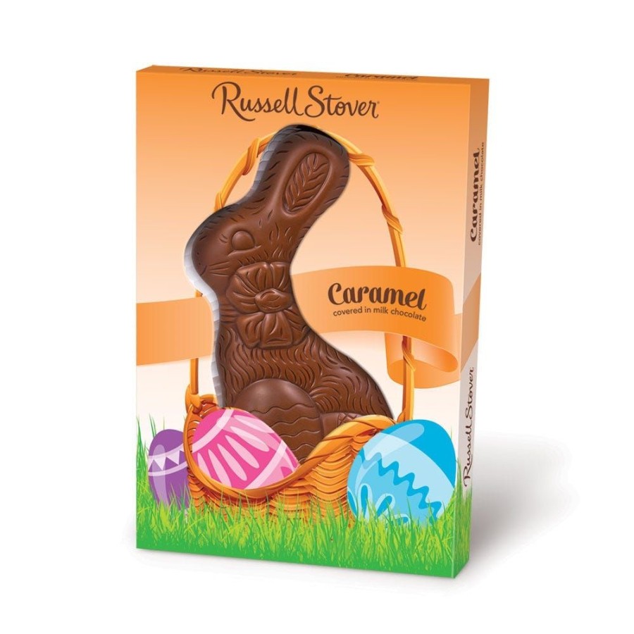 Easter Russell Stover | Milk Chocolate With Caramel Rabbit, 7 Oz.