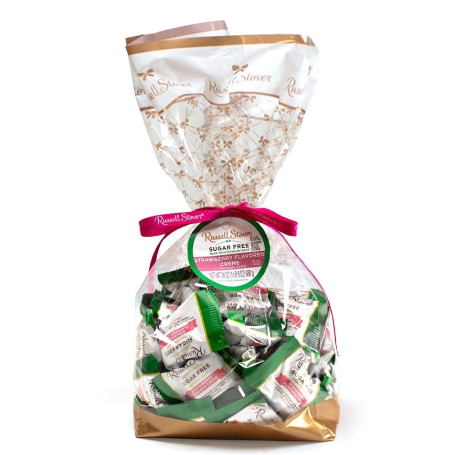 Chocolate Russell Stover | Sugar Free Strawberry Creme Bag , 24 Oz.