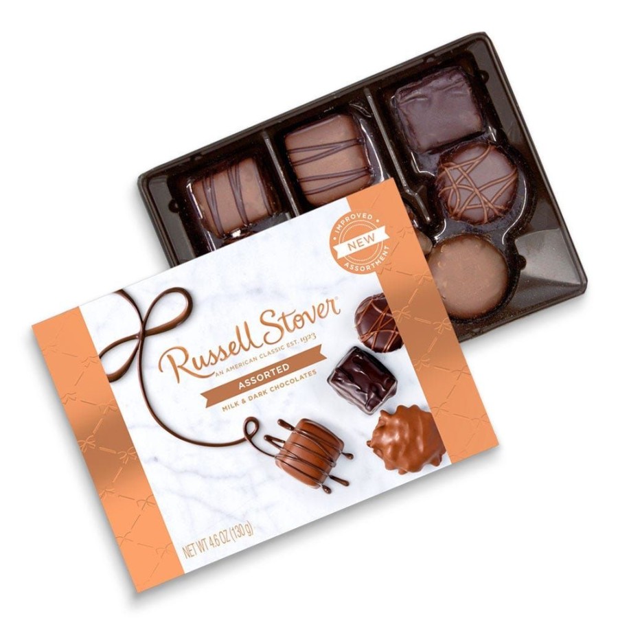 Chocolate Russell Stover | Assorted Chocolates, 4.6 Oz. Box