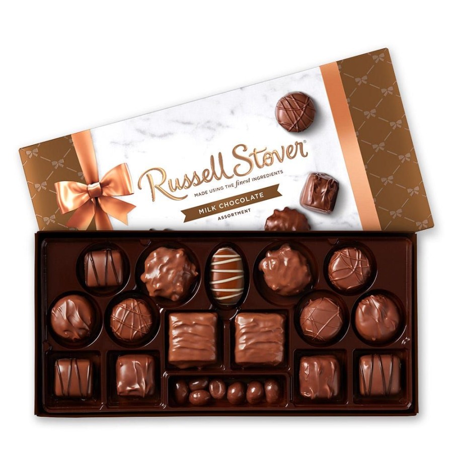 Chocolate Russell Stover | Milk Chocolate Assortment, 9.4 Oz. Box