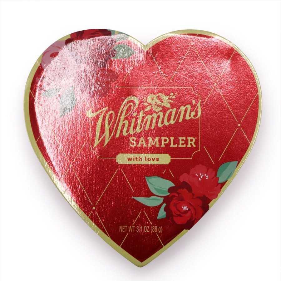 Valentines Day Russell Stover | Whitman'S Assorted Chocolates Heart, 3.1 Oz. With Plush