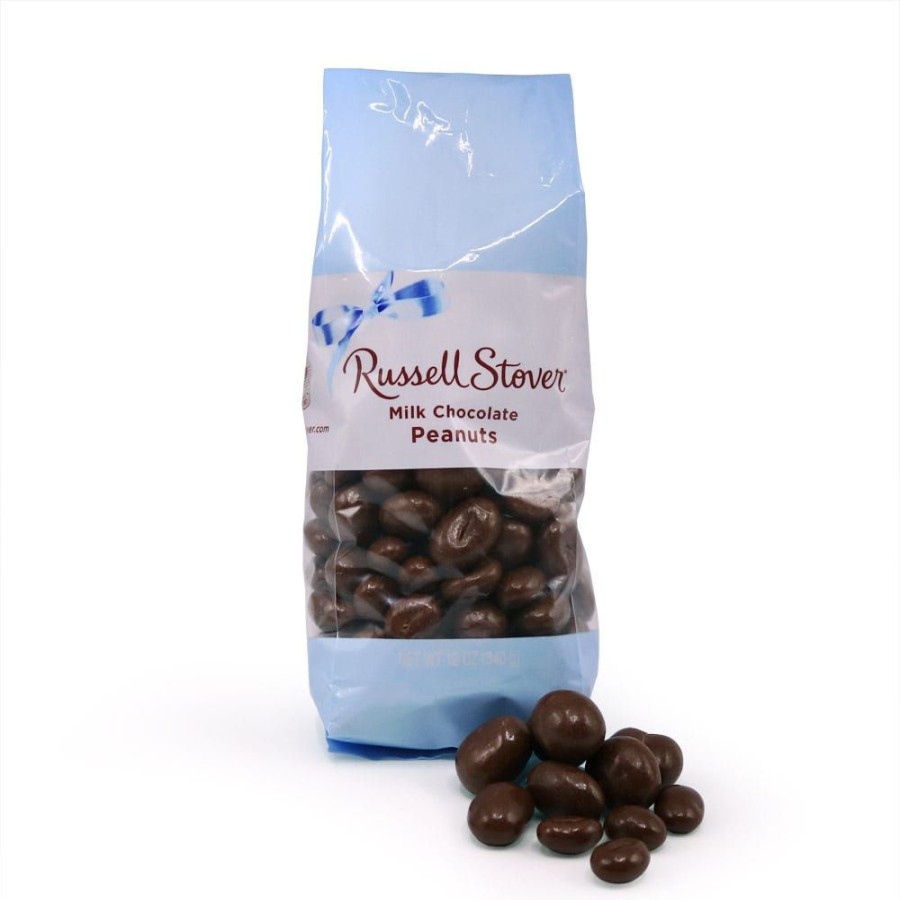 Chocolate Russell Stover | Milk Chocolate Peanuts, 12 Oz. Bag