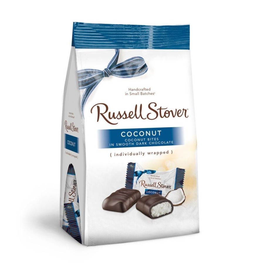 Chocolate Russell Stover | Dark Chocolate Coconut Favorites, 6 Oz. Bag