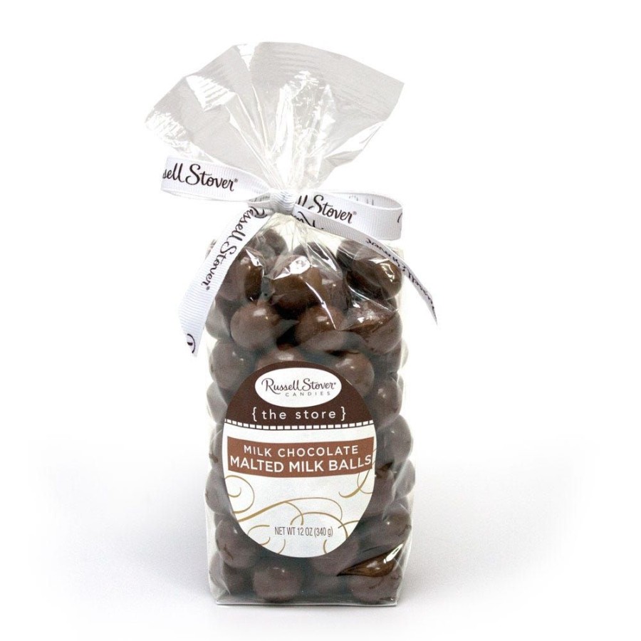 Chocolate Russell Stover | Malted Milk Balls, 12 Oz. Bag