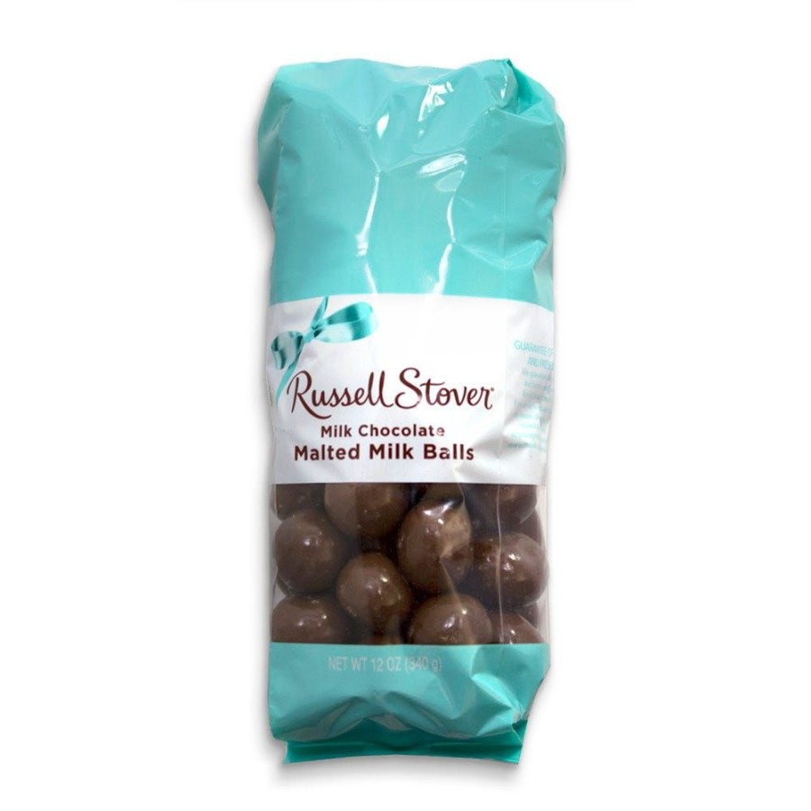 Chocolate Russell Stover | Malted Milk Balls, 12 Oz. Bag