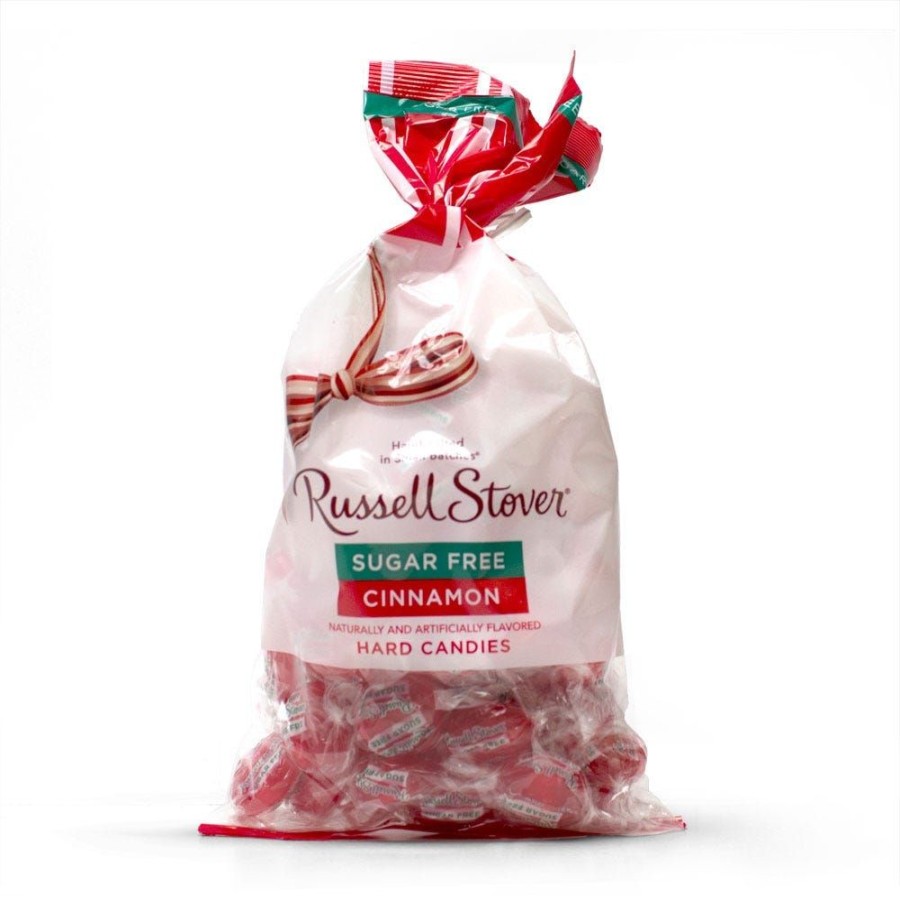 Chocolate Russell Stover | Sugar Free Cinnamon Hard Candies, 12 Oz. Bag