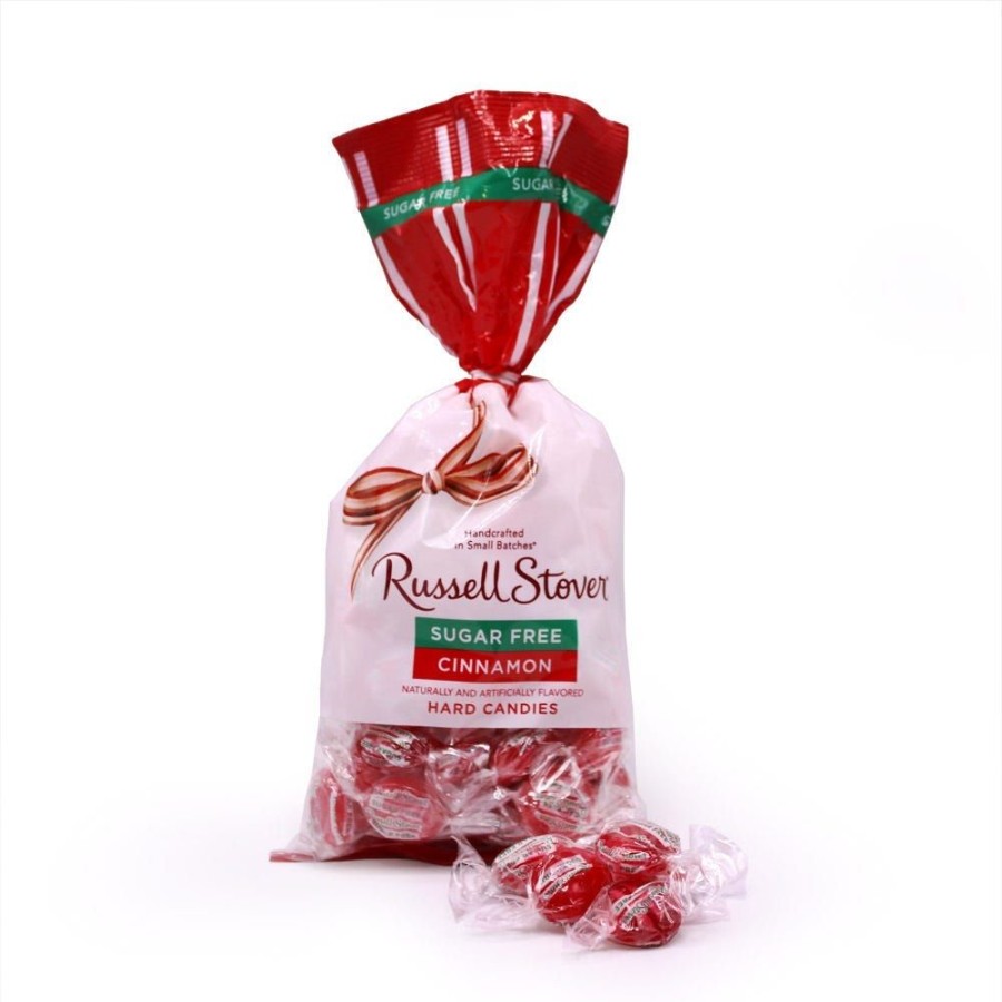 Chocolate Russell Stover | Sugar Free Cinnamon Hard Candies, 12 Oz. Bag