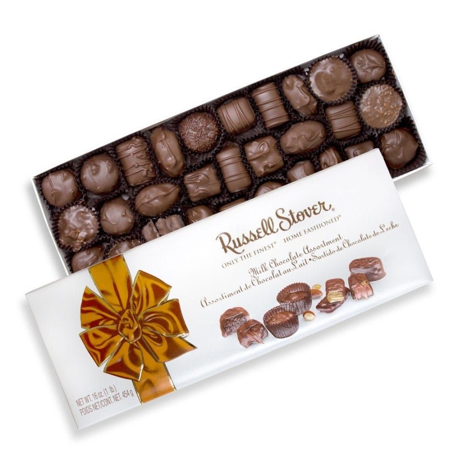 Chocolate Russell Stover | Milk Chocolate Assortment, 16 Oz. Box