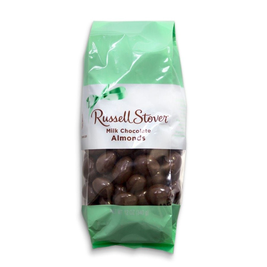 Chocolate Russell Stover | Milk Chocolate Almonds, 12 Oz. Bag