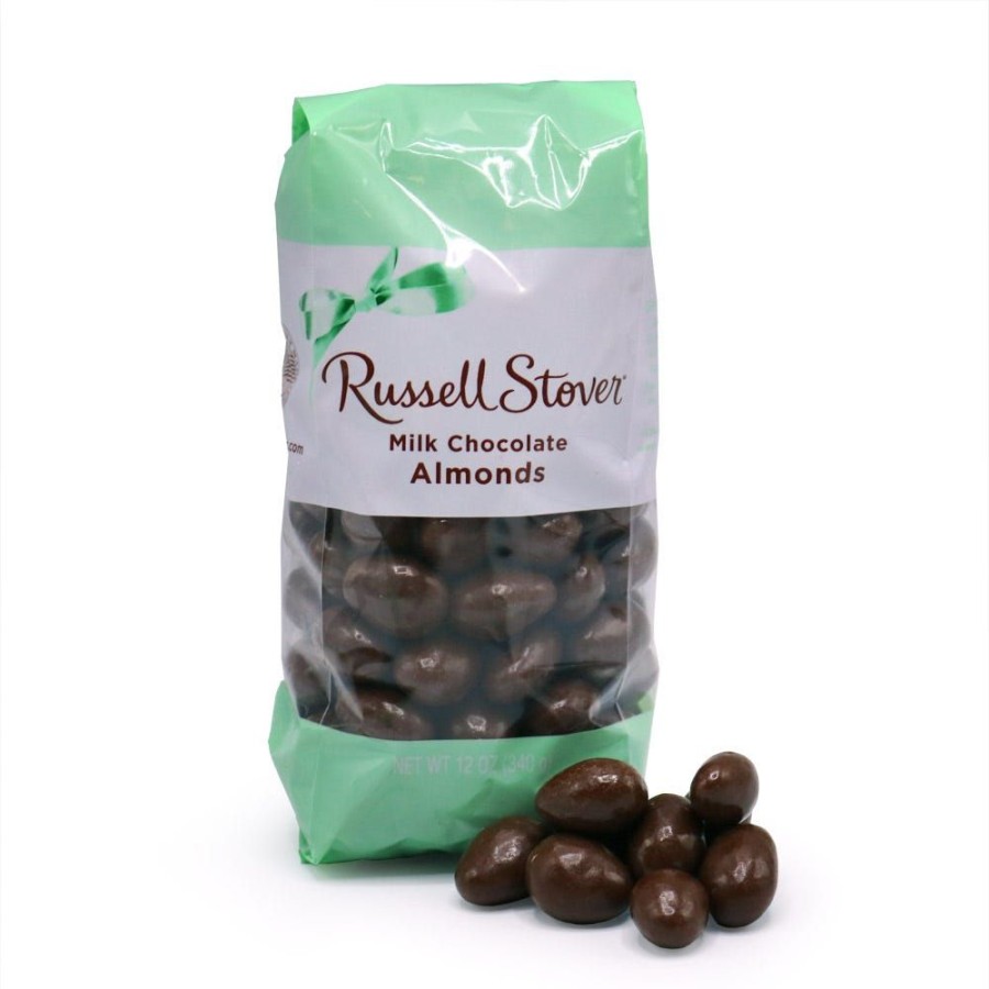 Chocolate Russell Stover | Milk Chocolate Almonds, 12 Oz. Bag