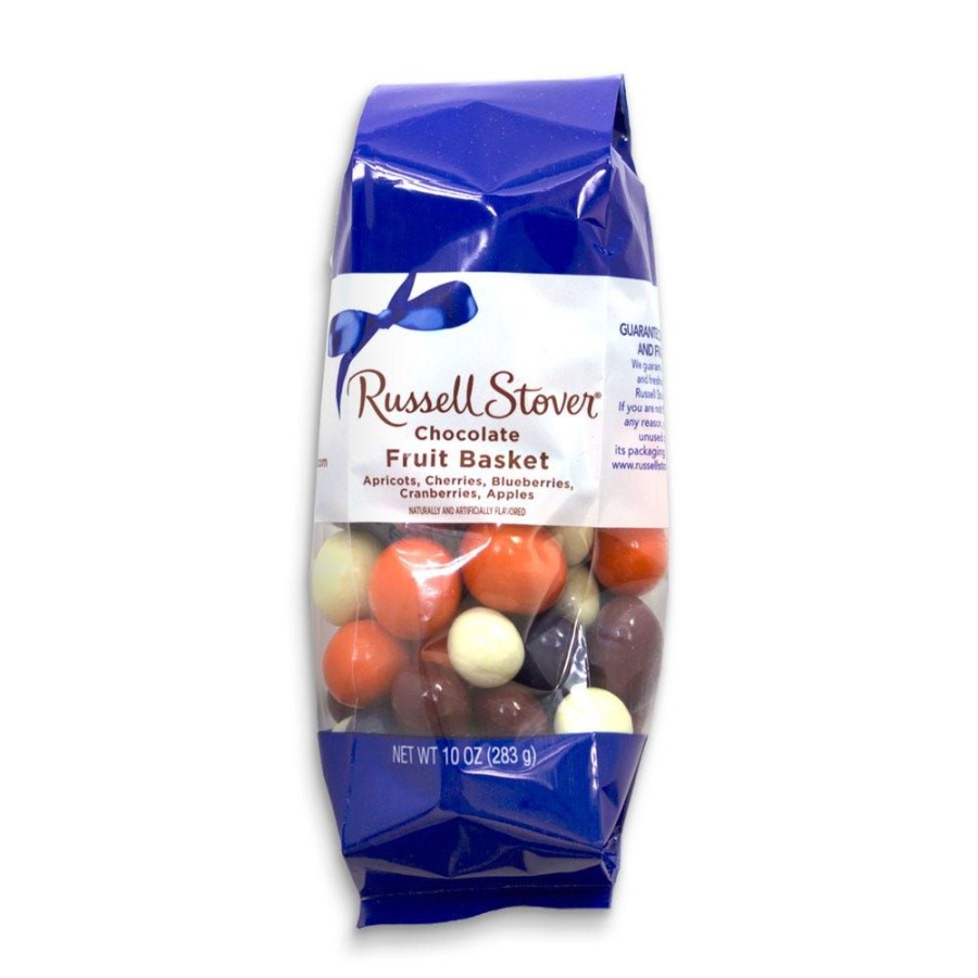 Chocolate Russell Stover | Chocolate Fruit Basket, 10 Oz. Bag