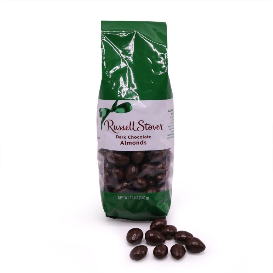 Chocolate Russell Stover | Dark Chocolate Almonds, 12 Oz. Bag