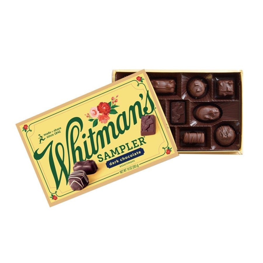 Chocolate Russell Stover | Whitman'S Sampler Assorted Dark Chocolates, 10 Oz.