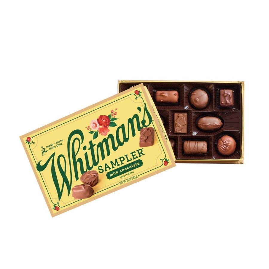 Chocolate Russell Stover | Whitman'S Sampler Assorted Milk Chocolates, 10 Oz.