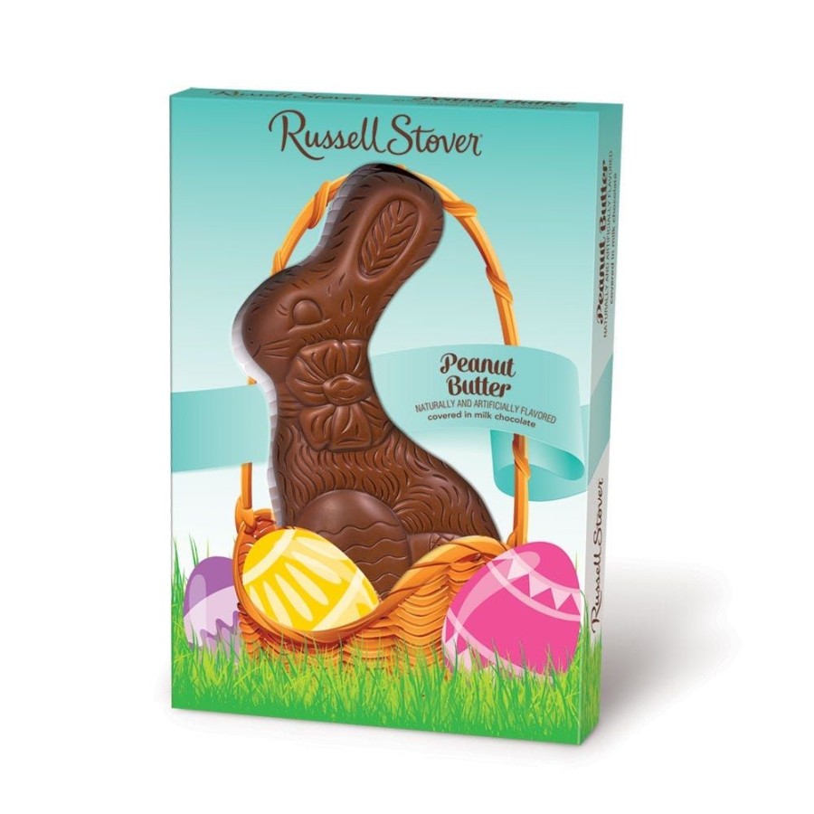 Easter Russell Stover | Milk Chocolate With Peanut Butter Rabbit, 7 Oz.