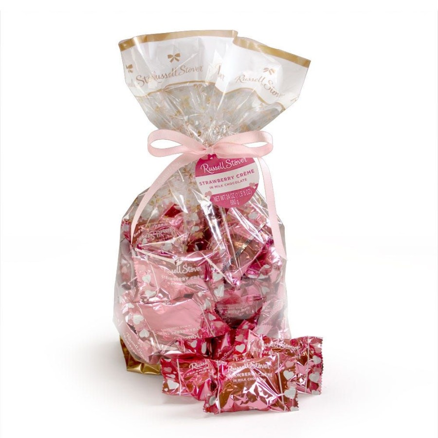 Valentines Day Russell Stover | Milk Chocolate Strawberry Creme, 24 Oz.